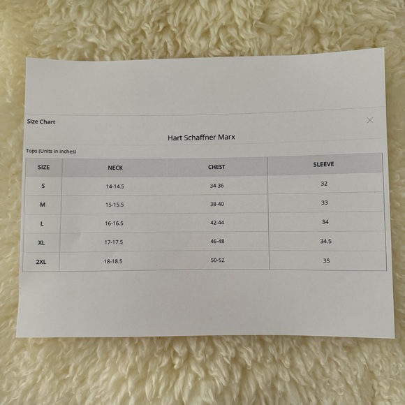 HART SCHAFFNER MARX SHORT SLEEVE DRESS SHIRT XL RED, BLUE AND WHITE - Picture 11 of 12